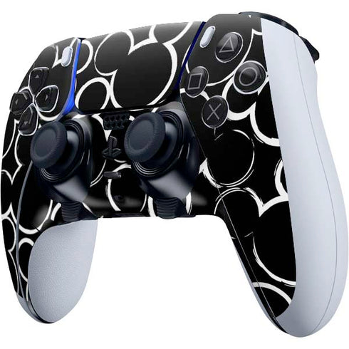 Disney Mickey Mouse Logo Pattern PS5 DualSense Edge Pro Controller Skin