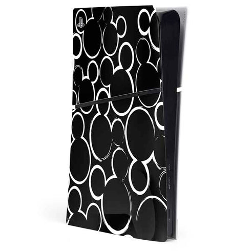 Disney Mickey Mouse Logo Pattern PlayStation PS5 Skins