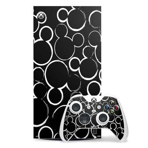 Disney Mickey Mouse Logo Pattern Xbox Series X Skins