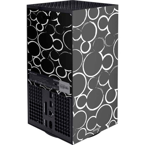 Disney Mickey Mouse Logo Pattern XBox Series X Digital Edition Console Skin
