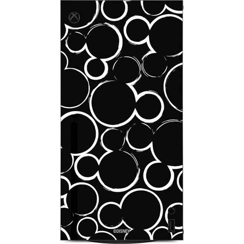 Disney Mickey Mouse Logo Pattern XBox Series X Digital Edition Console Skin