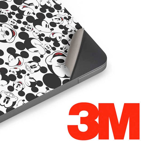 Disney Mickey Mouse Face Pattern Apple MacBook Air Skin