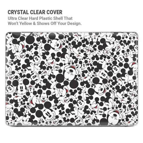 Disney Mickey Mouse Face Pattern MacBook Pro 13in (2020) Case plus Skin
