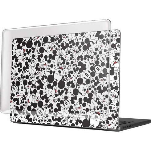 Disney Mickey Mouse Face Pattern MacBook Pro 14in (2021-24) Case plus Skin