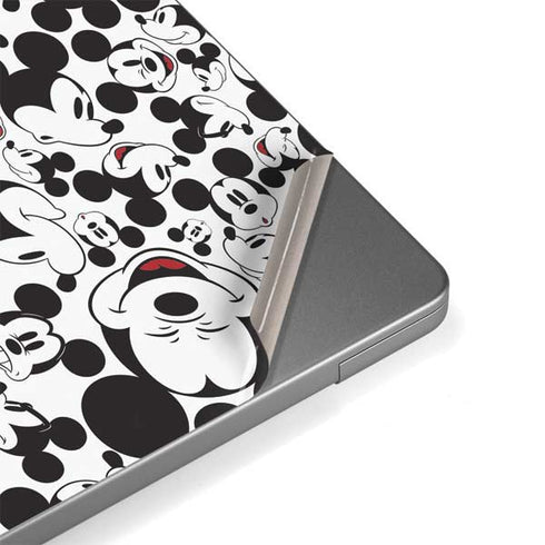 Disney Mickey Mouse Face Pattern Apple MacBook Pro 14-inch Skin