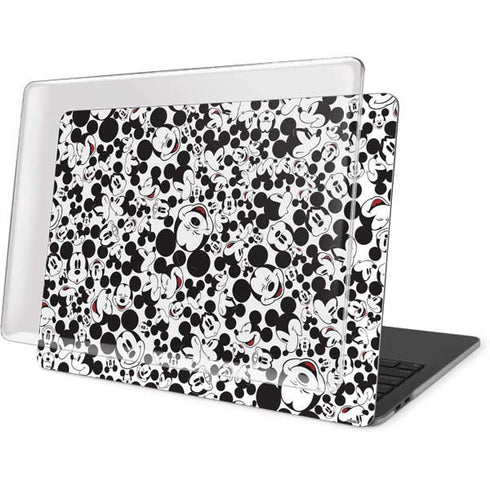 Disney Mickey Mouse Face Pattern MacBook Pro 15in (2016-19) Case plus Skin