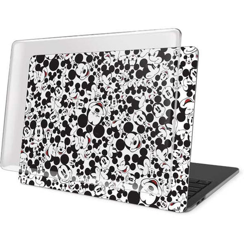 Disney Mickey Mouse Face Pattern MacBook Pro 16in (2019-20) Case plus Skin