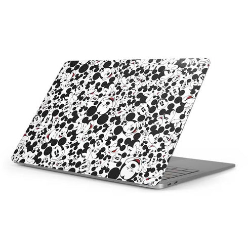 Disney Mickey Mouse Face Pattern Apple MacBook Pro 16-inch Skin
