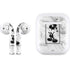 Disney Mickey Mouse Shape on Marble Apple AirPods Skin