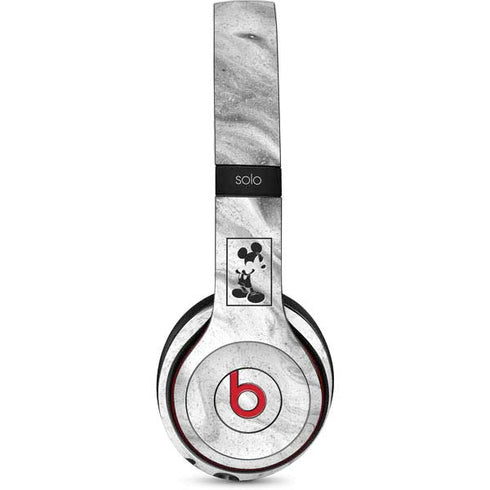 Disney Mickey Mouse Shape on Marble Beats Solo 3 Wireless Skin