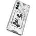 Disney Mickey Mouse Shape on Marble Galaxy A16 5G Clear Case