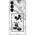Disney Mickey Mouse Shape on Marble Galaxy A36 5G Skin