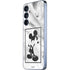 Disney Mickey Mouse Shape on Marble Galaxy A55 5G Skin