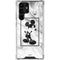 Disney Mickey Mouse Shape on Marble Galaxy S22 Ultra Clear Case