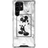 Disney Mickey Mouse Shape on Marble Galaxy S22 Ultra Clear Case