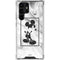 Disney Mickey Mouse Shape on Marble Galaxy S23 Ultra Clear Case