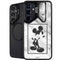 Disney Mickey Mouse Shape on Marble Galaxy S24 Plus Kickstand Case