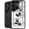 Disney Mickey Mouse Shape on Marble Galaxy S25 Plus Kickstand Case