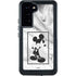 Disney Mickey Mouse Shape on Marble Galaxy S24 Plus Waterproof Case