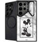 Disney Mickey Mouse Shape on Marble Galaxy S24 Ultra Kickstand Case