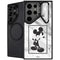Disney Mickey Mouse Shape on Marble Galaxy S25 Ultra Kickstand Case