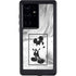 Disney Mickey Mouse Shape on Marble Galaxy S24 Ultra Waterproof Case