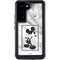 Disney Mickey Mouse Shape on Marble Galaxy S24 Waterproof Case