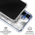 Disney Mickey Mouse Shape on Marble Galaxy S25 Clear Case
