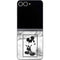 Disney Mickey Mouse Shape on Marble Galaxy Z Flip6 Skin