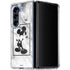 Disney Mickey Mouse Shape on Marble Galaxy Z Fold5 5G Clear Case