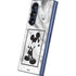 Disney Mickey Mouse Shape on Marble Galaxy Z Fold6 Skin