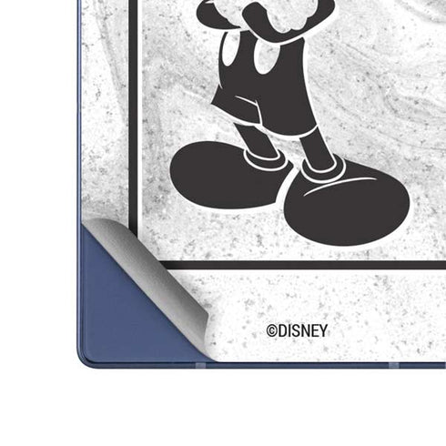 Disney Mickey Mouse Shape on Marble Galaxy Z Fold6 Skin
