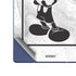 Disney Mickey Mouse Shape on Marble Galaxy Z Fold6 Skin