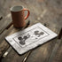 Disney Mickey Mouse Shape on Marble iPad Skins