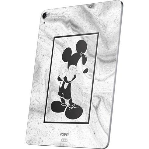 Disney Mickey Mouse Shape on Marble Apple iPad Air Skin