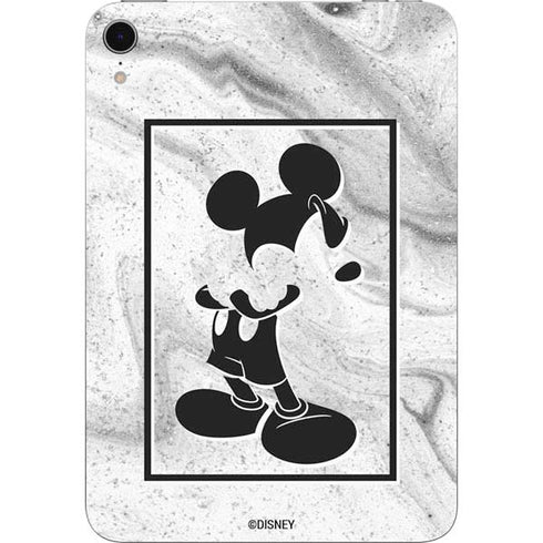 Disney Mickey Mouse Shape on Marble Apple iPad Mini Skin