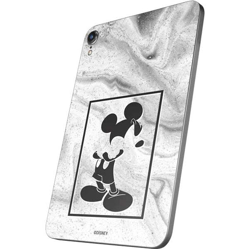 Disney Mickey Mouse Shape on Marble Apple iPad Mini Skin