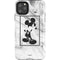 Disney Mickey Mouse Shape on Marble iPhone Cases