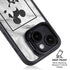 Disney Mickey Mouse Shape on Marble iPhone 15 Kickstand Case