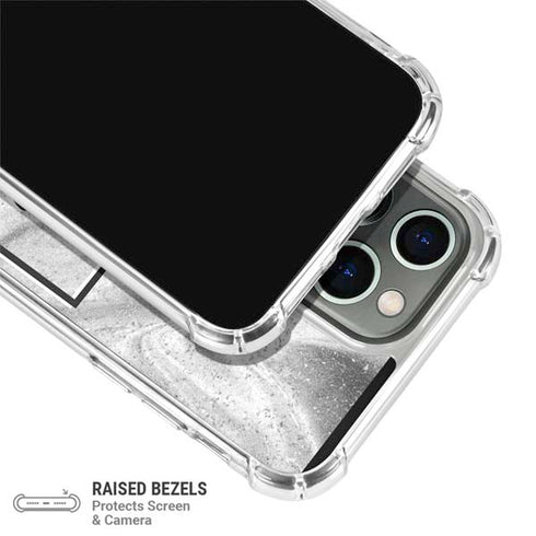 Disney Mickey Mouse Shape on Marble iPhone 15 Pro Max Clear Case