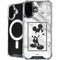 Disney Mickey Mouse Shape on Marble iPhone 16 MagSafe Case