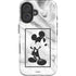 Disney Mickey Mouse Shape on Marble iPhone 16 Plus Impact Case