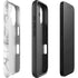 Disney Mickey Mouse Shape on Marble iPhone 16 Plus Impact Case