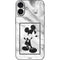 Disney Mickey Mouse Shape on Marble iPhone 16 Plus Skin