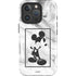 Disney Mickey Mouse Shape on Marble iPhone 16 Pro Impact Case