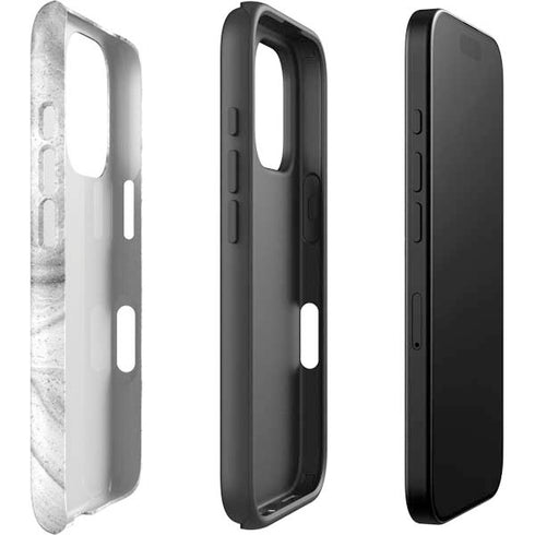 Disney Mickey Mouse Shape on Marble iPhone 16 Pro Impact Case