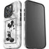 Disney Mickey Mouse Shape on Marble iPhone 16 Pro Impact Case