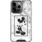 Disney Mickey Mouse Shape on Marble iPhone 16 Pro Max Clear Case