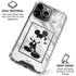 Disney Mickey Mouse Shape on Marble iPhone 16 Pro Max Clear Case