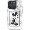 Disney Mickey Mouse Shape on Marble iPhone 16 Pro Max Impact Case